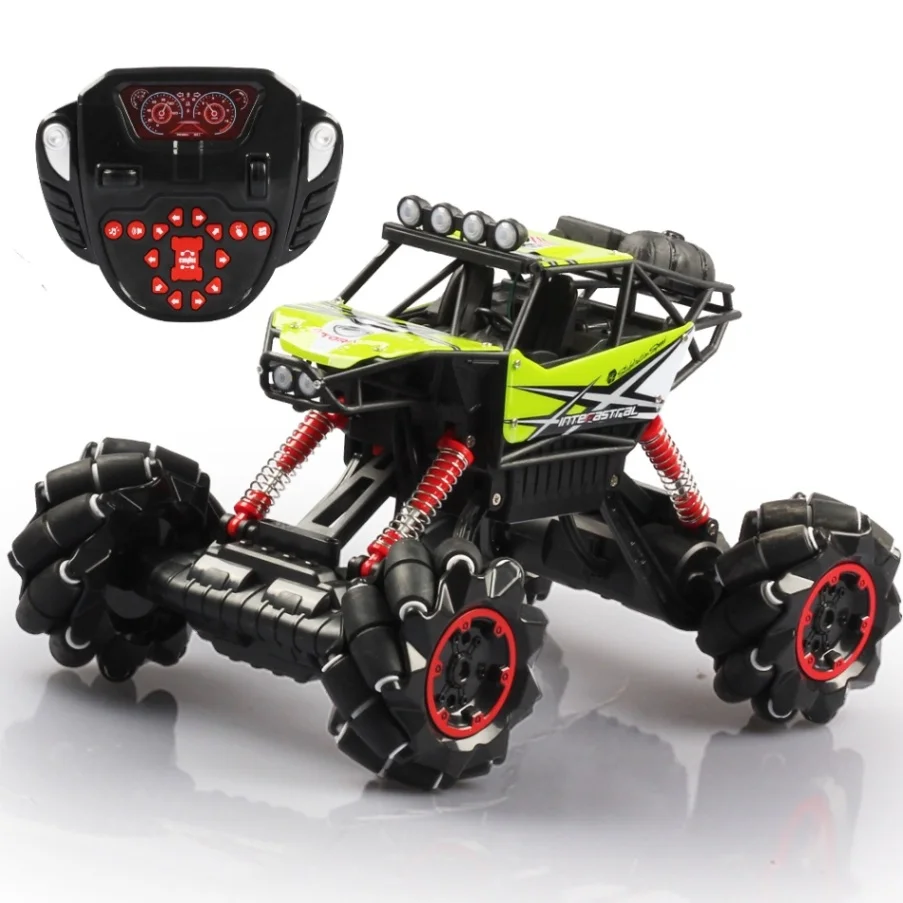 RC гоночный автомобиль 338-1A 4WD 2 4G трюк дрейф скалолазание Mecanum колеса 80-100 м