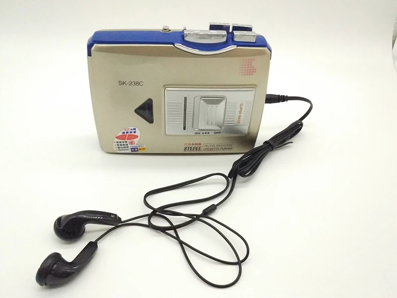 Brand New Portable Auto Reverse Stereo Cassette Tape Player Mini Audio