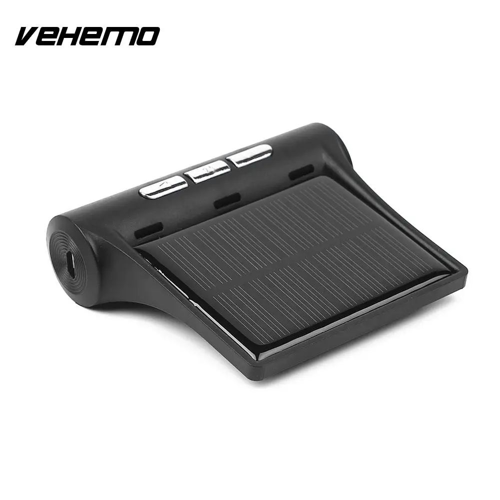 Vehemo TPMS монитор солнечной энергии температура шин Автомобильный цифровой дисплей