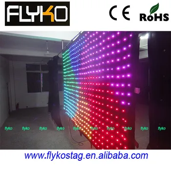 

new Video led stage curtain led display (WLK-1P)
