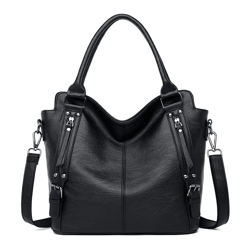 

New Fashion Women Leather Handbags Luxury Brand Crossbody Shoulder Bags Ladies Hand Bags Big Totes 2019 Sac A Main Femme