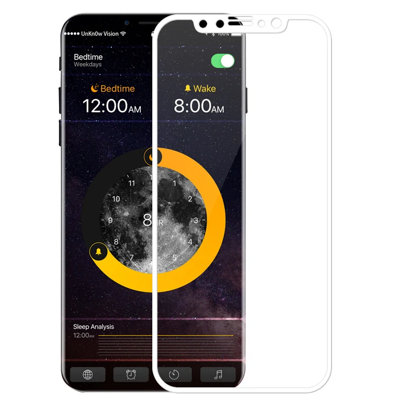  Volle Abdeckung Gehärtetem Glas Für iPhone 7 8 Plus X 5 S 5 SE 6 6 S Plus Glas XS max XR Screen Pro