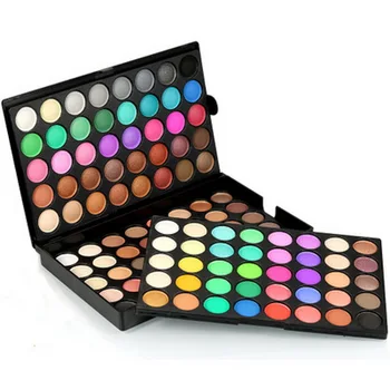 

by ems or dhl 100pcs Makeup Eyeshadow Palette 120 colors Matte&Shimmer Smoky Eye Shadow Palette