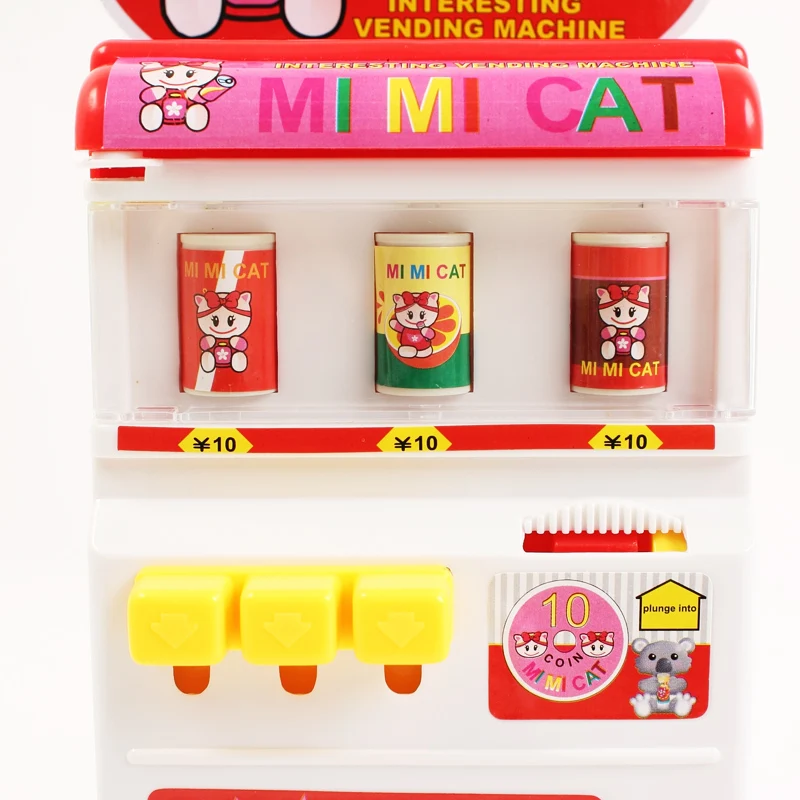 Дети ребенок играть в игры, игрушки Электрический торговый автомат Автоматическая Монетный автомат набор игрушек