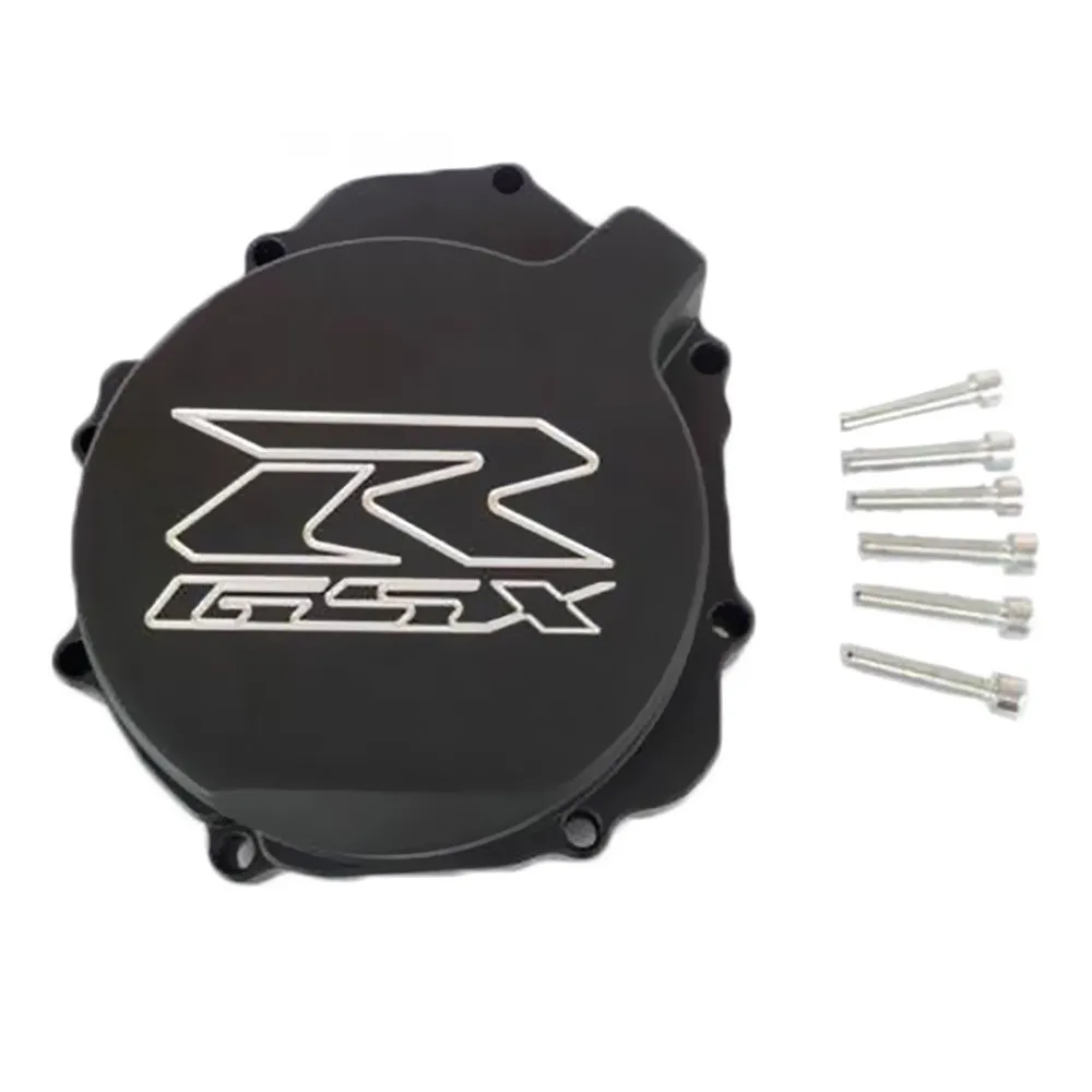 

Motorcycle Black Stator Engine side Cover For 2005-2008 Suzuki GSXR 1000