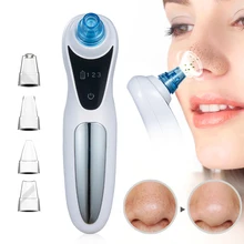 Средство для удаления угрей, ухода за кожей, вакуумное удаление пор, прыщей, вакуумное всасывание, инструмент для лица, Алмазная дермабразия, машина для очистки лица