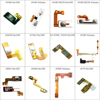 

On/Off Volume Button Flex Cable For samsung Galaxy i9100 M250 S3 i9300 i9250 i879 S7562 S5830 i9003 i9200 Replacement Parts