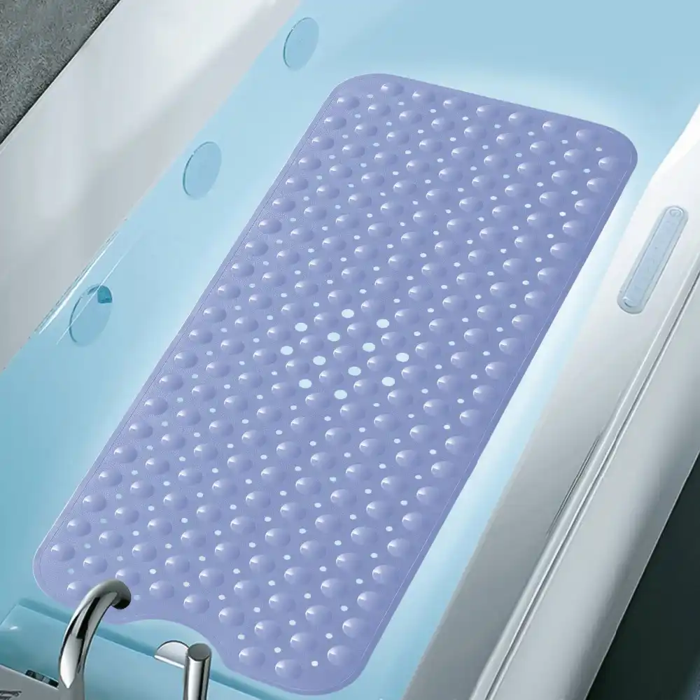 40 100cm Pvc Large Bathtub Non Slip Bath Mats With Suction Cups