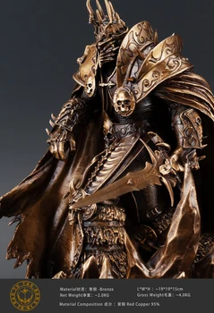 

ORGM bronze WOW Lich King Alsace Glowimages figure statue model goods