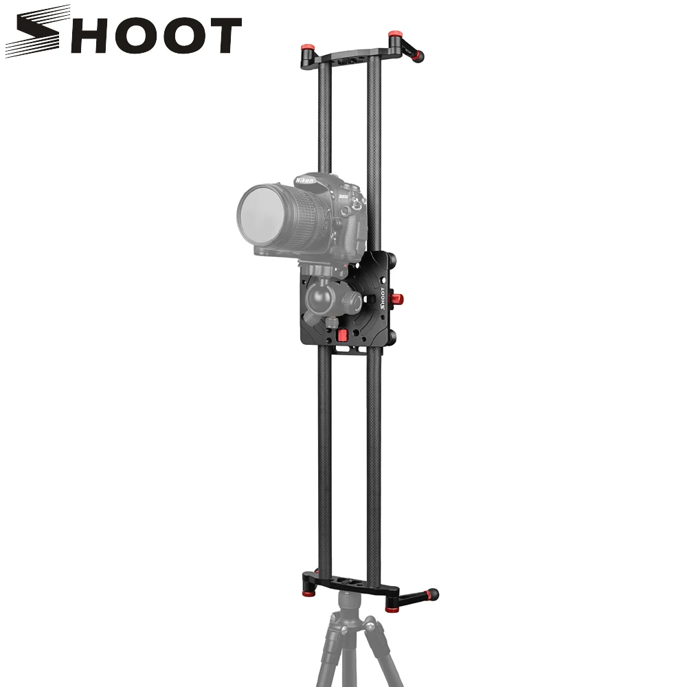 

SHOOT 80cm 6 Bearings Carbon Fiber Slider DSLR Camera DV Track slide & Video Stabilizer Rail Track Slider For DSLR Camcorder