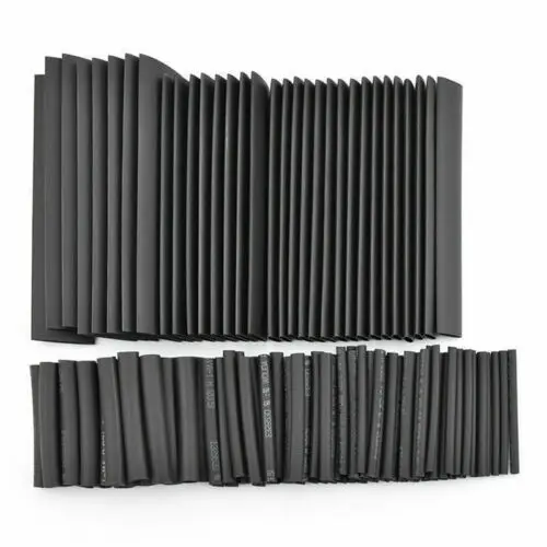 

127Pcs Car Electrical Cable Heat Shrink Tube Tubing Wrap Sleeve Assorted 7 Sizes