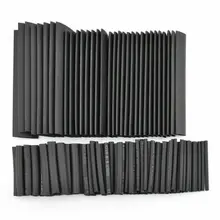 127Pcs Car Electrical Cable Heat Shrink Tube Tubing Wrap Sleeve Assorted 7 Sizes