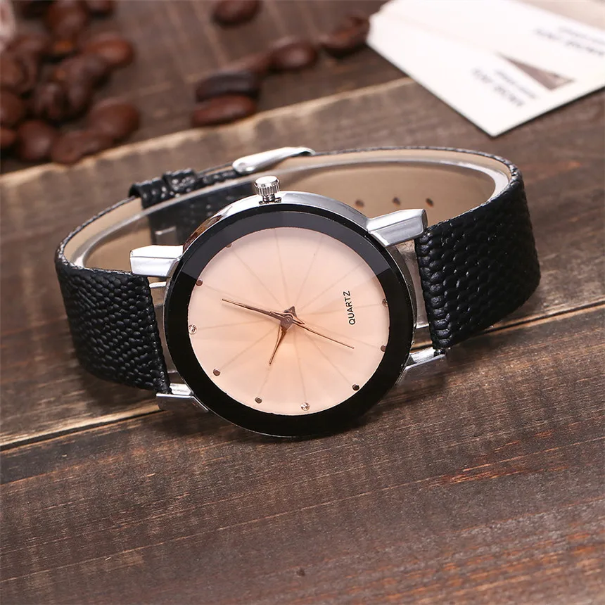 Vansvar простые женские часы люксовый бренд повседневные Простые кварцевые часы для женщин кожаный ремешок наручные часы Relogio Masculino D30