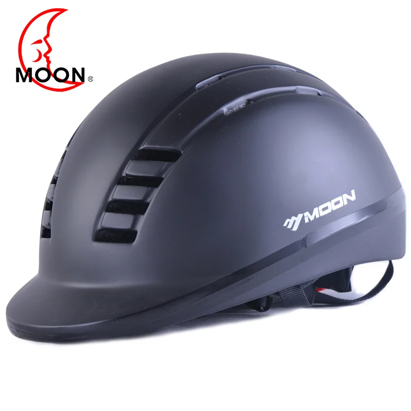 MOON Equestrian Helmet Horse Riding Helmet Black Outdoor Sports
