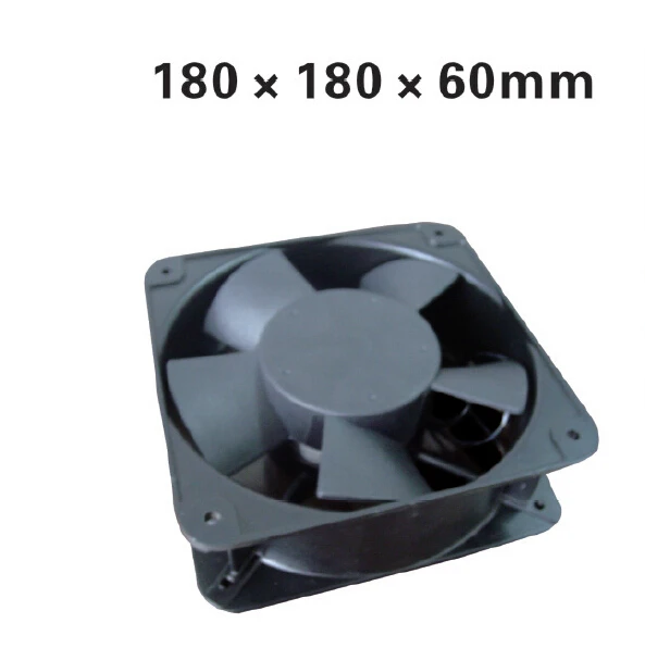 

Square 180*180*50mm Aluminium Ball Bearing Airflow Fan AC220V Cooling Instrument work with Temperature controller XF1862ABH