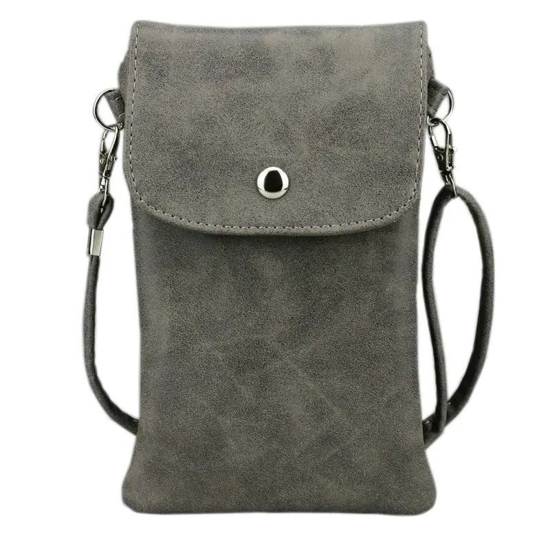 thumbnail image 2 of PU Leather Crossbody Phone Bag For Women & Men - Small Shoulder Purse, Adjustable Strap, Lightweight, Holds Phone, Cards, Keys 2 of 11