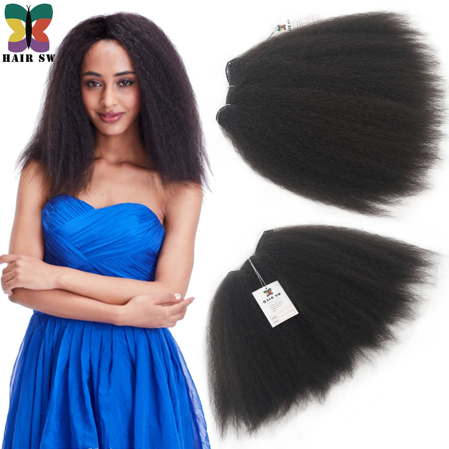 Premium quality 100 Kanekalon Synthetic Hair Weaving Extensions