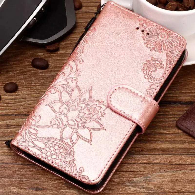 

Lotus Dandelion Cover For Fundas apple iphone X XS Max XR 8 7 6 6S Plus 5 5s SE 2 SE2 Capa Flip Leather Cute Case Brand New P01G