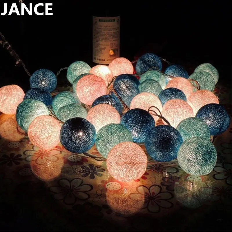 LED Christmas Decoration Pendant lamp Gantry Ball Room Layout Bedroom Hanging Light Romantic Decorative Light 5M