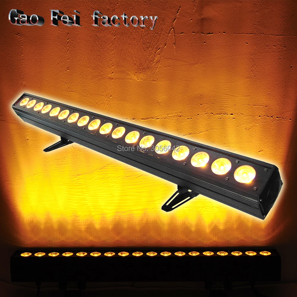 

18pcs x 15w RGBWA 5in1 Wall Wash Light for Outdoor Indoor Street Building