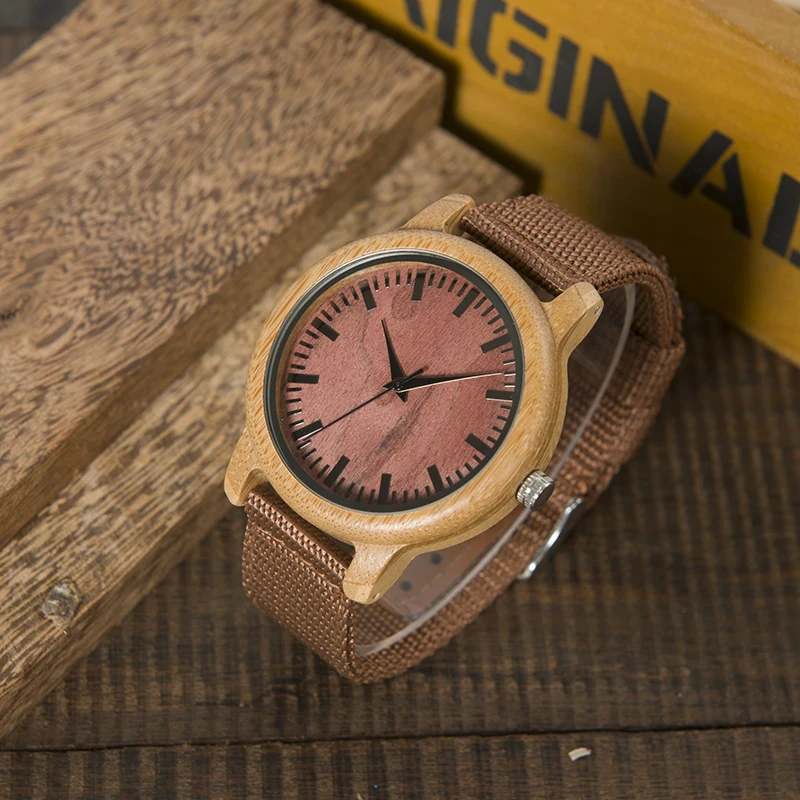 Drewniany zegarek Bobo Bird Style D09