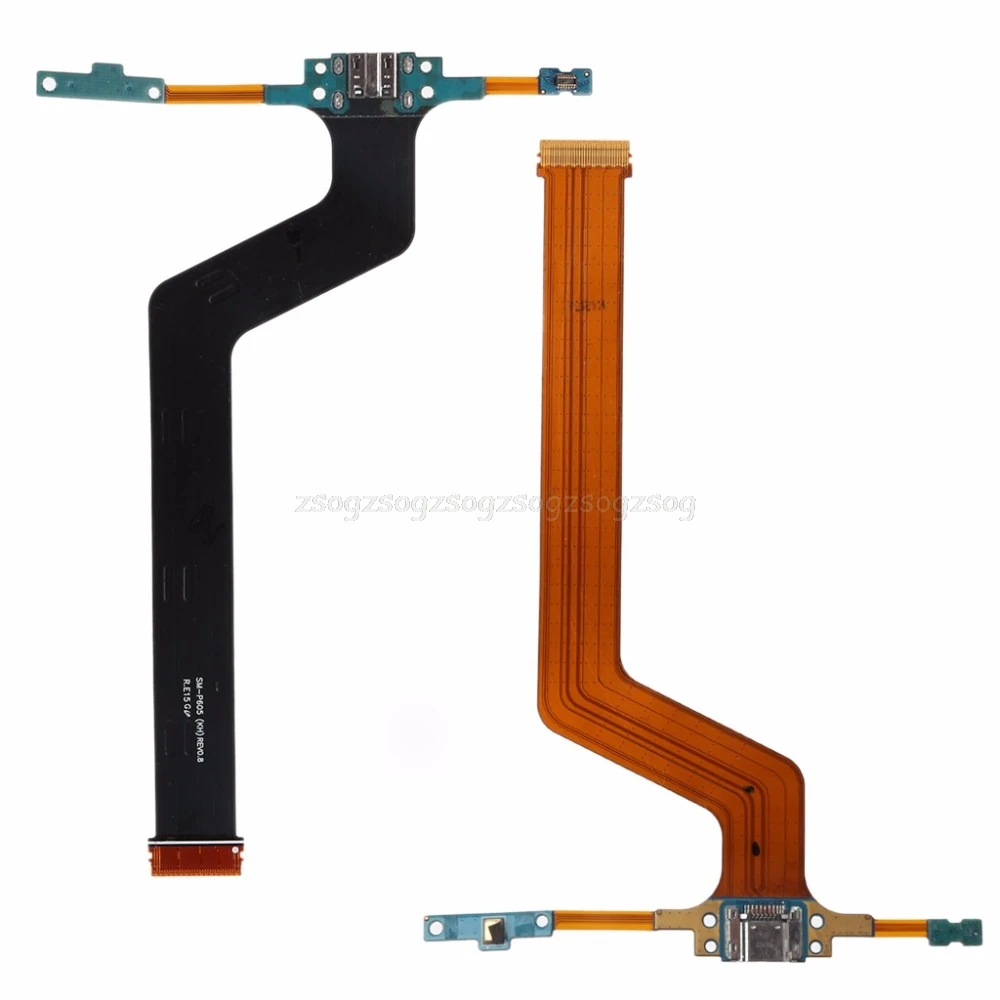 

Tail Wire USB Port Charging Micro Charger Dock Connector Flex Cable for Samsung Galaxy Note 10.1 "2014 SM-P605 P600 P601 P605