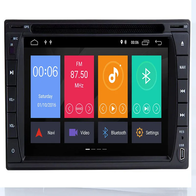 Flash Deal Android 9.0 4+32G px5 Car Radio auto DVD CD Player GPS Navigation Multimedia For Nissan For Toyota Most of 2DIN 173*98 size Unit 4