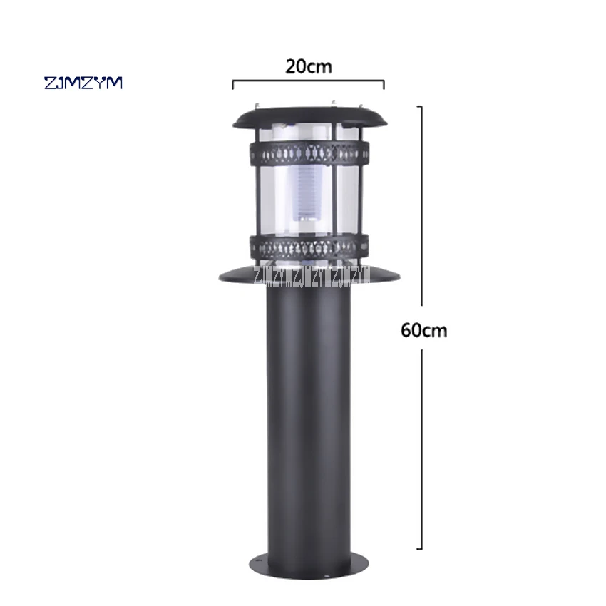 ZJMZYM Новое поступление 60 см свет лужайки ZC-CPD9209 Солнечный светодиодный пейзаж садовые фонари Открытый Водонепроницаемый травы освещения