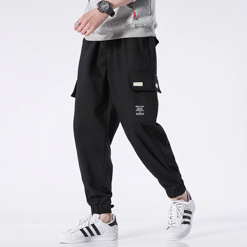 M-4XL 5XL 2019 Spring Track Pants Men Sweatpants Mens Joggers Pants Cargo Camo Tactical Harem Spring Pantaloni Uomo