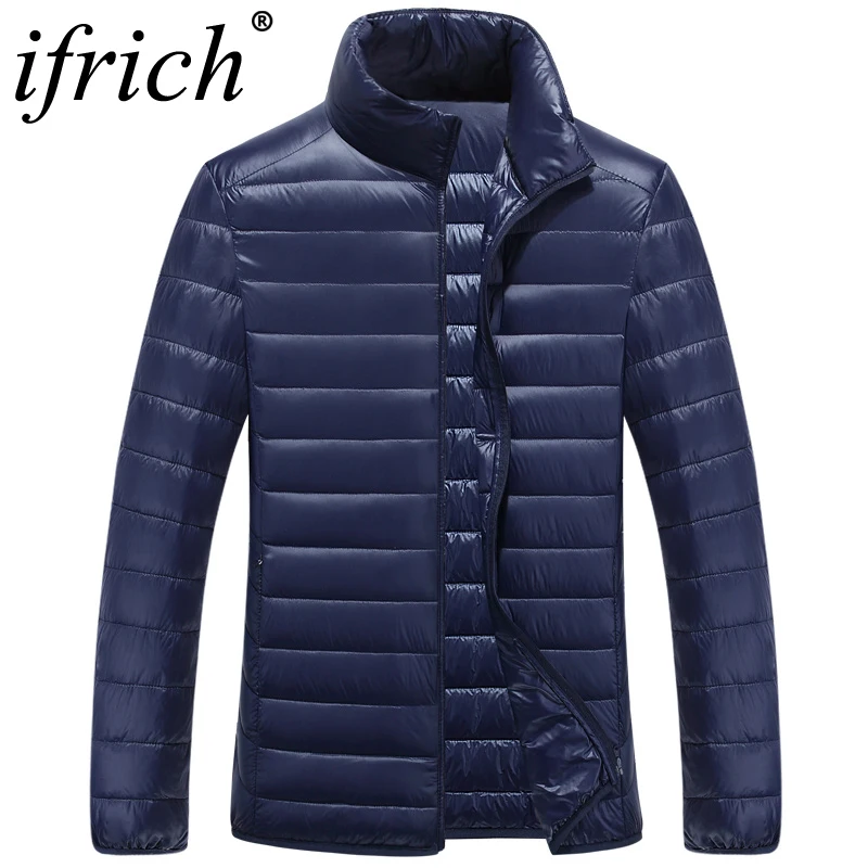 2018 Nieuwe Jassen Parka Mannen Hot Koop Kwaliteit Herfst Winter Warm Uitloper Brand Slim Heren Jassen Ongedwongen Windscherm Jassen Mannen licht