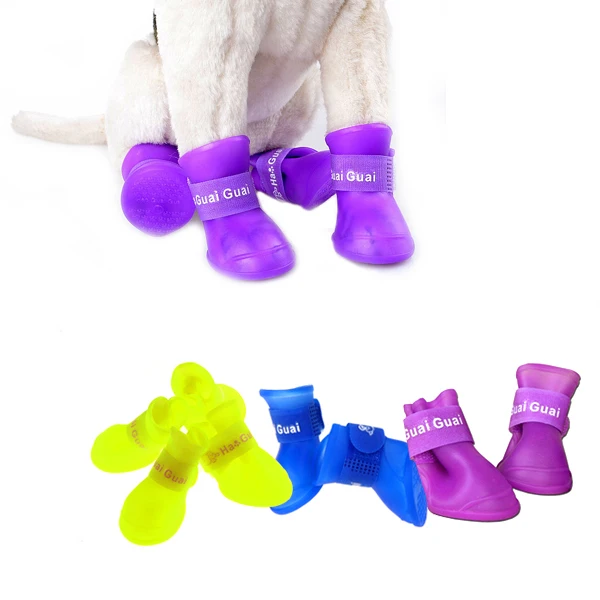 50set Dog's Shoes,Pet Shoes,Pet Boots Anti Slip Skid Waterproof Size L