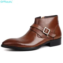 Fashion Men Boots Genuine Leather High Quality Cow Leather Men Dress Boots Shoes Black, Brown Zipper Hasp Ankle Boots zsuo brand genuine leather men boots cow suede leather boots men military desert ankle boots brown fashion men shoes botas hombr