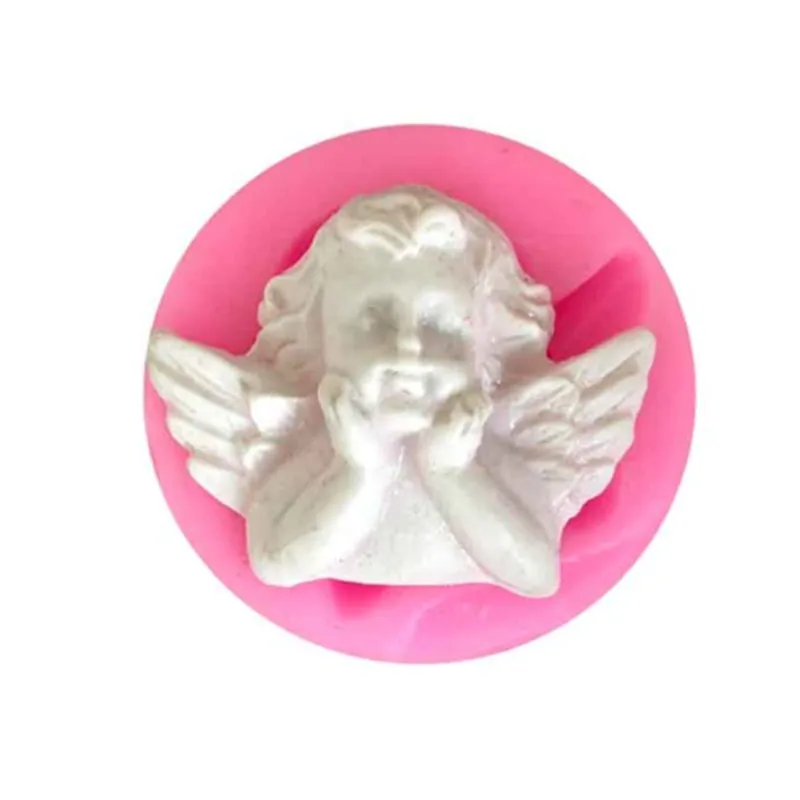 Latest Angel Expression Mold Silicone Mold Chocolate Fudge Tool Cake Decorating Tool Mold L012/L054/L069 