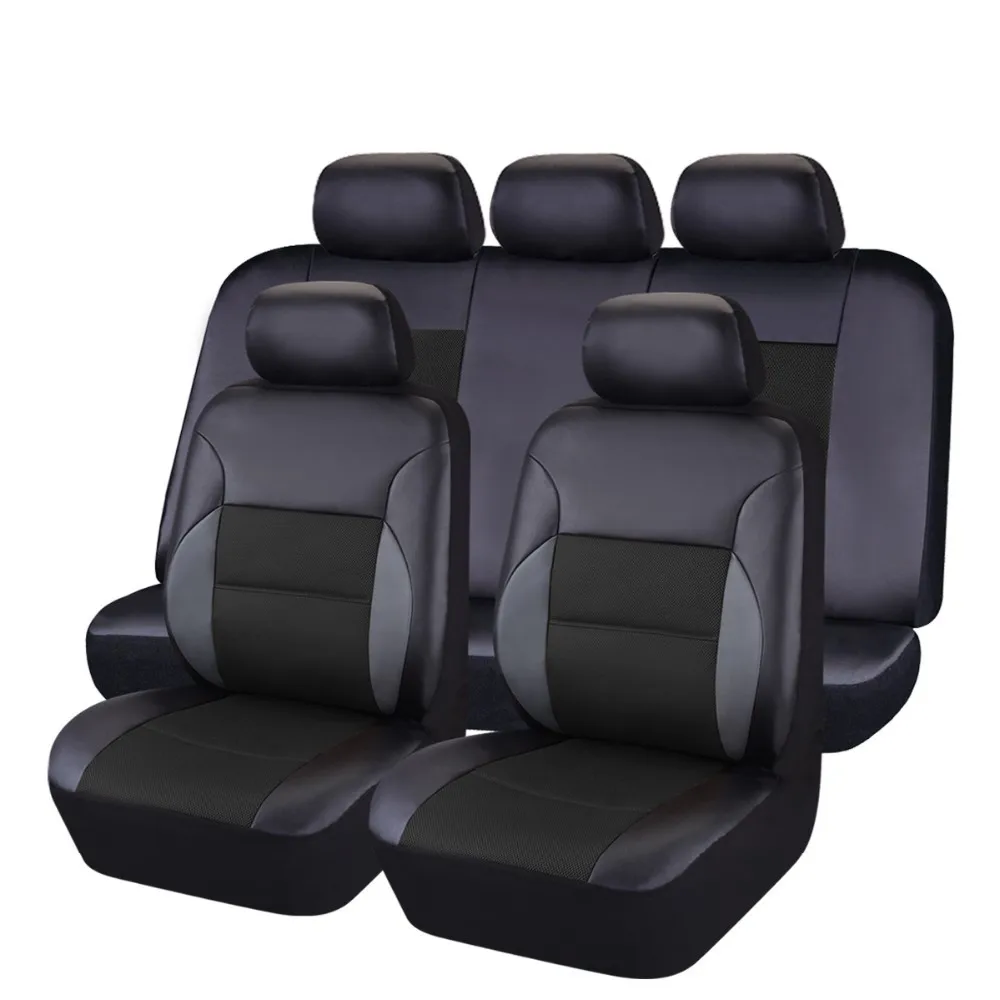 Car-pass 2019 New Leather Auto Car Seat Covers Universal Automotive car seat cover for car lada granta toyota nissan lifan x60 111