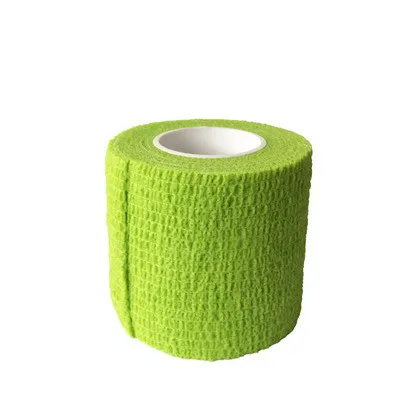 grass green 4,5 м защита от первой помощи водонепроницаемый самоклеющийся эластичный бинт медицинские бинты - Цвет: grass green