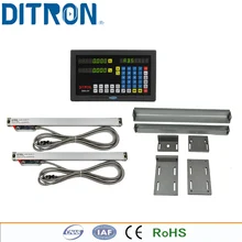 Пара 2 оси Мути функции цифровой индикацией и 2 шт. 0-1000 мм линейный энкодер оптический масштаб 5un