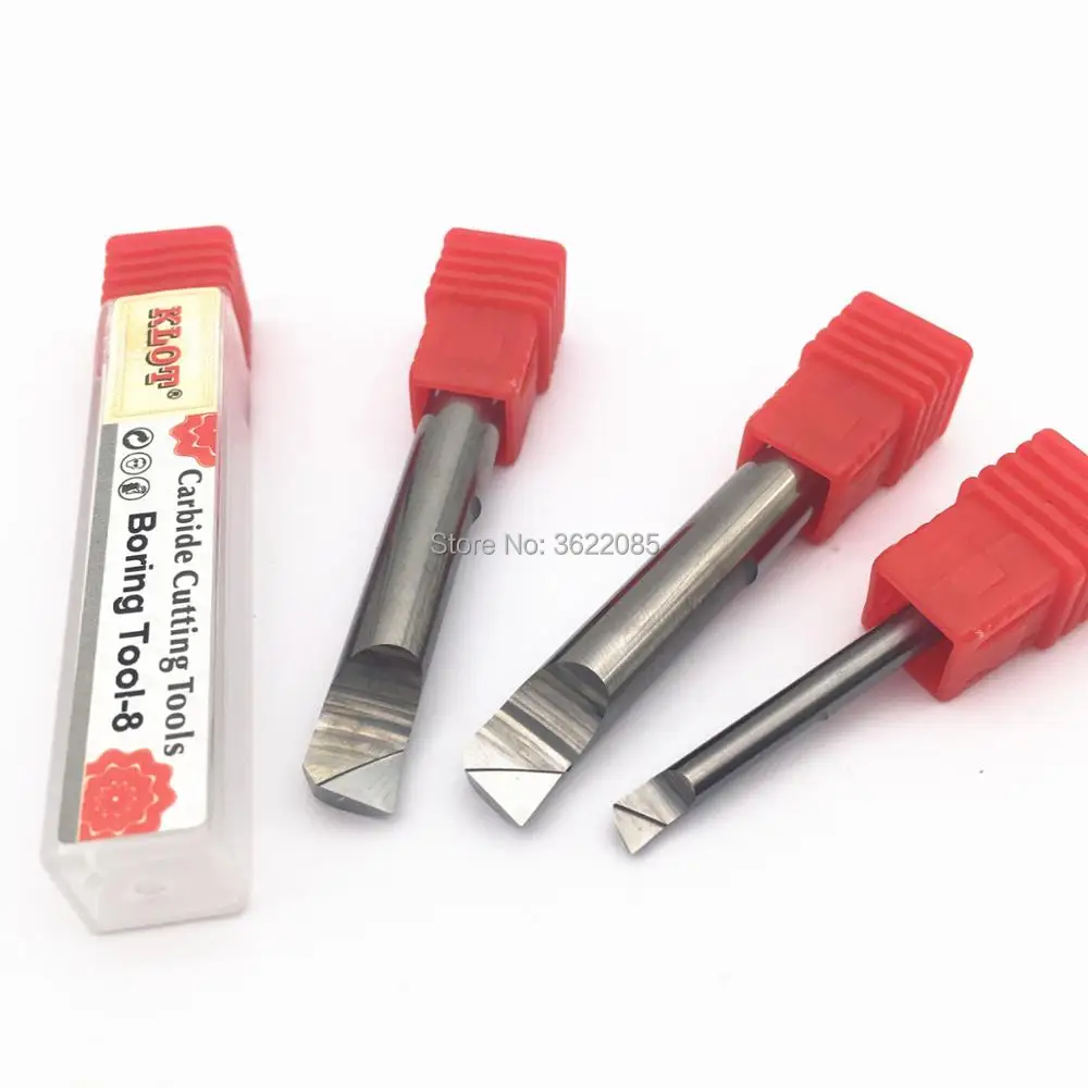 

HRC55 Solid Carbide Boring Tool MTR 2 2.5 3 4 5 6 7 8 9 10 12mm For Aluminum,Copper Small Diameter Hole Tool