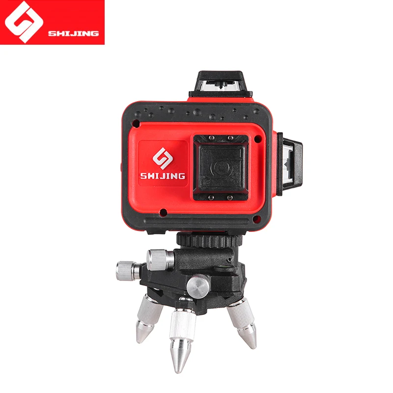 

SHIJING Brand 12 Lines 3D SHARP DIODE Laser Level Self-Leveling 360 Horizontal Vertical Cross Super Powerful green Laser Beam