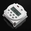 No lock CN101A AC DC 12V  Round Digital LCD Power Timer Weekly Programmable Electronic Time Relay Switch 8A TO 16A CN101 weekly ► Photo 3/6