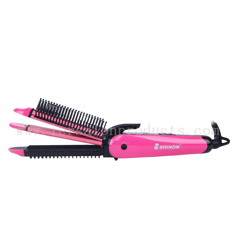 4 in1 High Quality SH 8002 Multifunction hair curler/straightener/corn