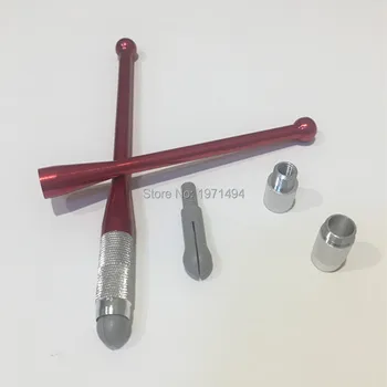 

Sale10pcs 3D microblading fog tattoo eyebrow pen plastic head red manual permanent makeup handpiece embroidery tattoo machine