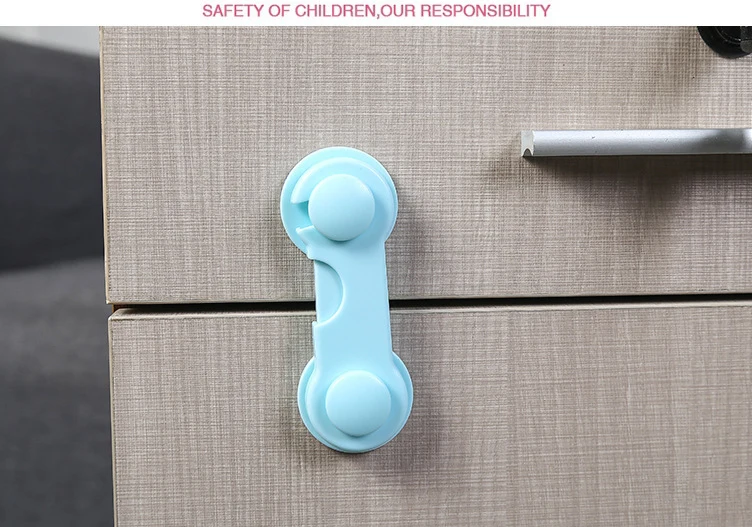 Защита от детей Защита детей Блокировка двери для Для детей, малышей Детская безопасность Пластик замок Многофункциональный замок