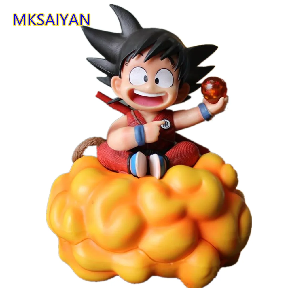 Dragon Ball Z Son Goku Kid Super Saiyan Toys Action Figure PVC Cute Version Doll Model Anime Collectible Decoration Model Gift