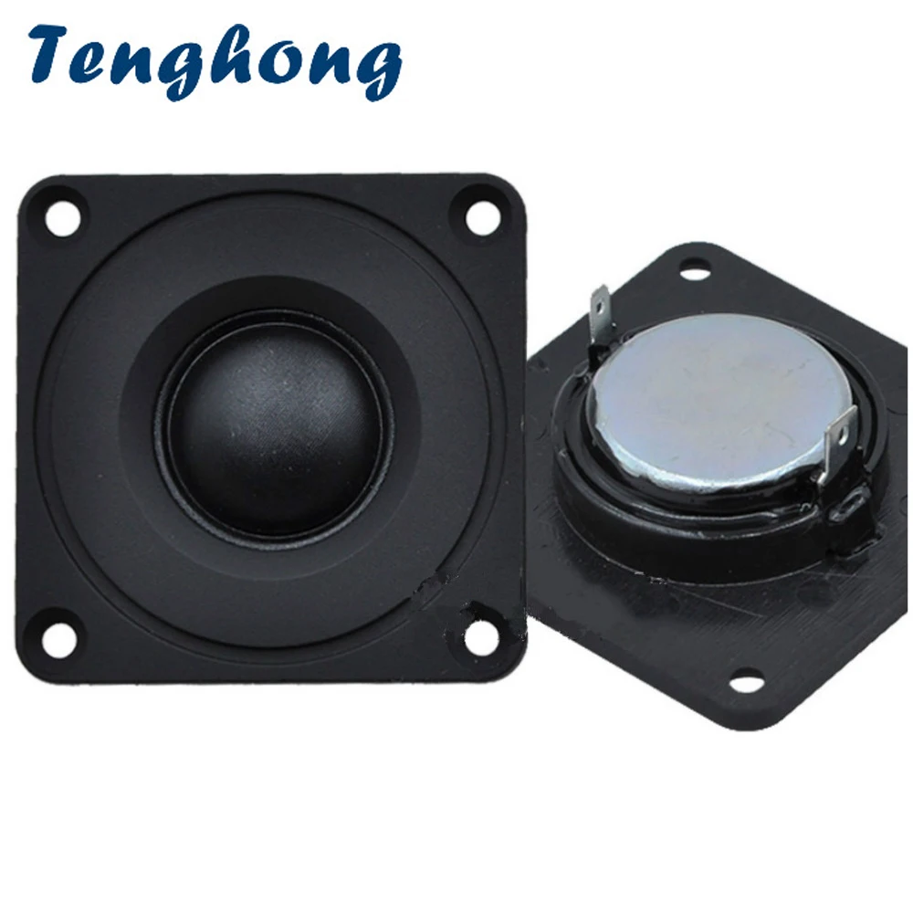 

Tenghong 2pcs 51MM Audio Portable Tweeter Speakers 20 Core 6 Ohm 15W Hifi Treble Speaker Silk Film Car Home Theater Loudspeakers