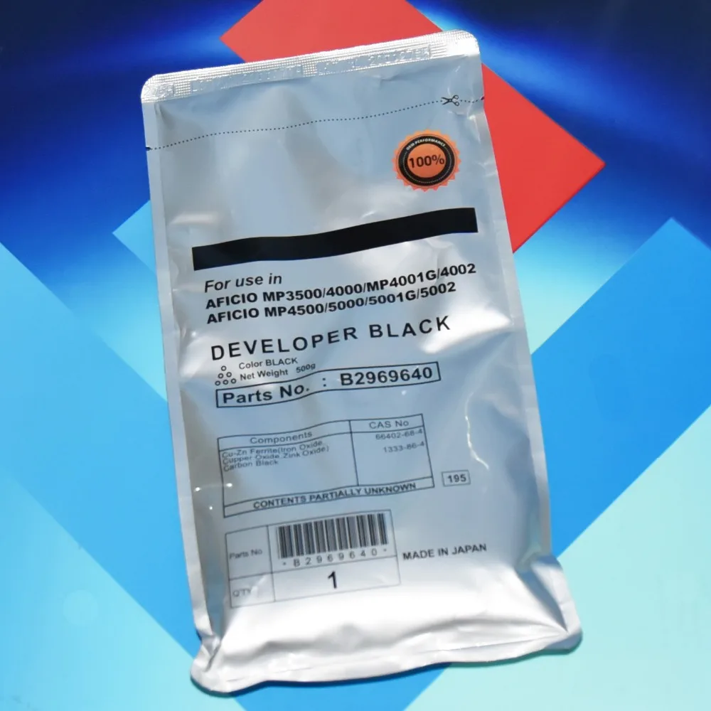 B296 9640 Developer for Ricoh MP 3500 4000 4001 4002 4500 5000 5001 5002 SP  8200 MP 4001|Printer Parts| - AliExpress