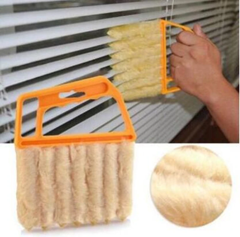 

Useful Microfiber Window cleaning brush air Conditioner Duster cleaner with washable venetian blind blade cleaning cloth