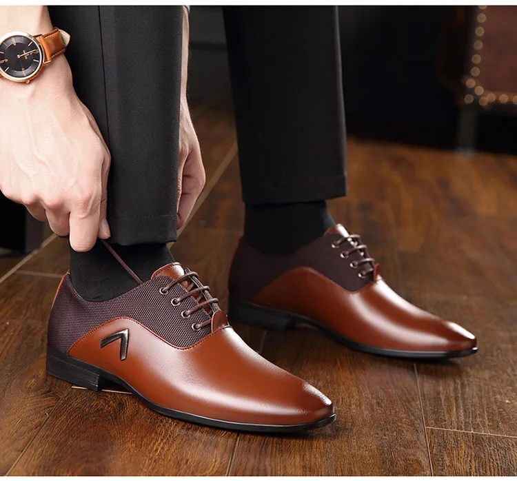 sapatos de negócios casuais oxford
