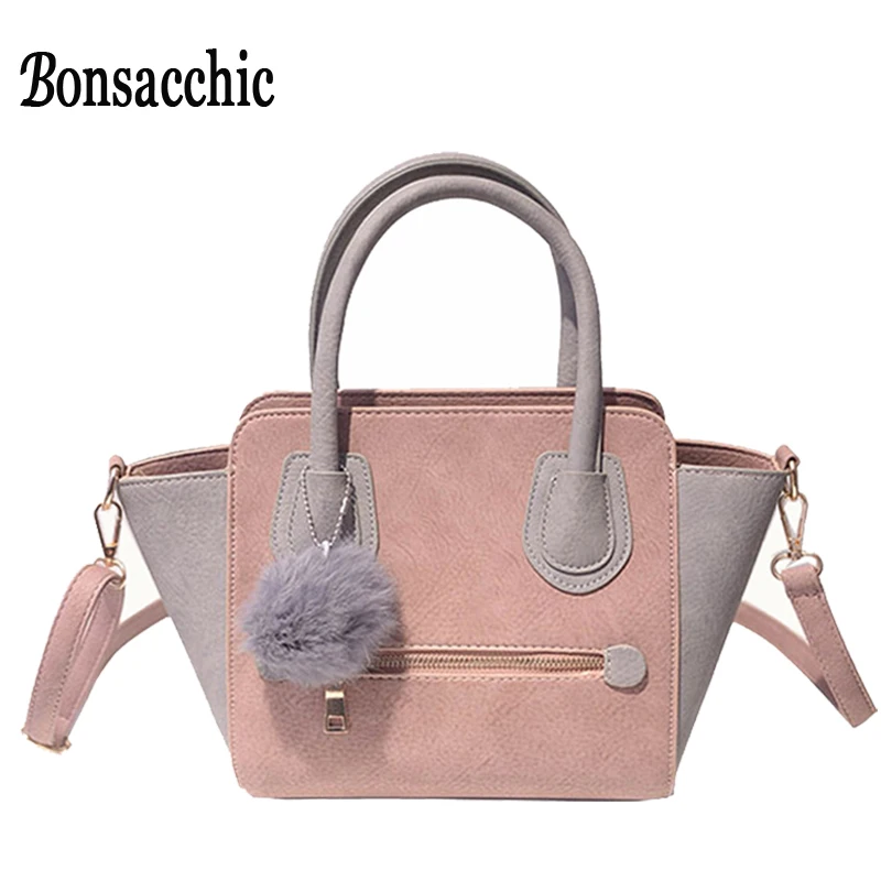 Designer Handbags High Quality Pink Woman Bags Handbags Women Famous Brands Smiley Trapeze Bag Ladies Hand