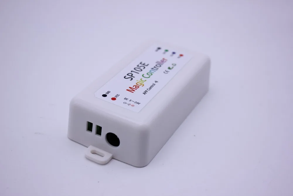 SP105E SP108E волшебный регулятор Bluetooth DC5-24V 2048 Пиксели для WS2811 2812 2801 6803 IC Светодиодные ленты Поддержка IOS/Android APP