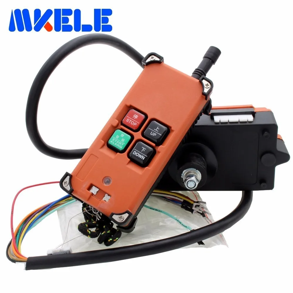 4 key Industrial Remote Control Distance For Overhead Crane AC/DC